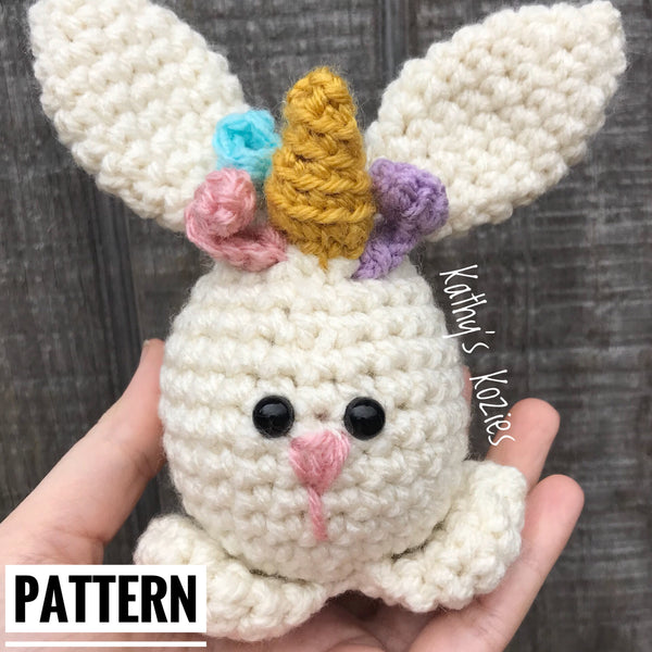 Crochet Unicorn Bunny
