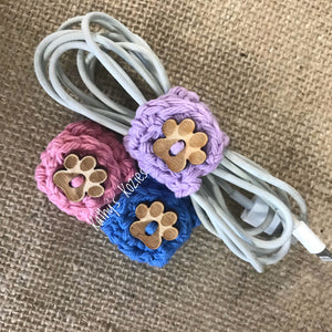 PDF PATTERN ONLY Easy Crocheted Cord Keepers