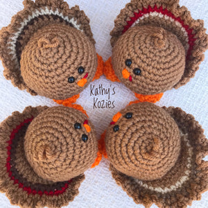 PDF PATTERN ONLY Little Gobbles Crochet Turkey