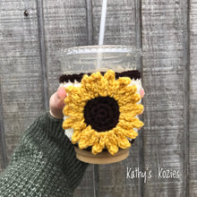 PDF PATTERN ONLY - Crocheted Sunflower Adjustable Everything Cozy
