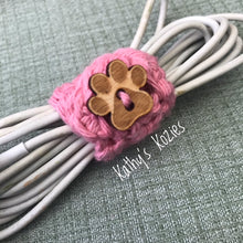 PDF PATTERN ONLY Easy Crocheted Cord Keepers