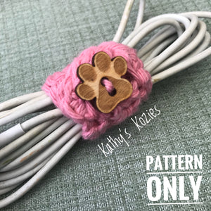PDF PATTERN ONLY Easy Crocheted Cord Keepers