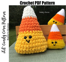 PDF PATTERN ONLY Crocheted lil Candy Corn