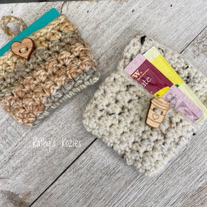 PDF PATTERN ONLY - The Everything Pouch / Gift Card Holder / Tea pouch / Earbud holder