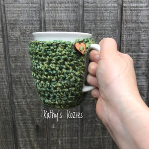 PDF PATTERN ONLY - Crochet Chunky Mug Cozy Pattern / Mug Cozy / Coffee Cozy / Mug Hug